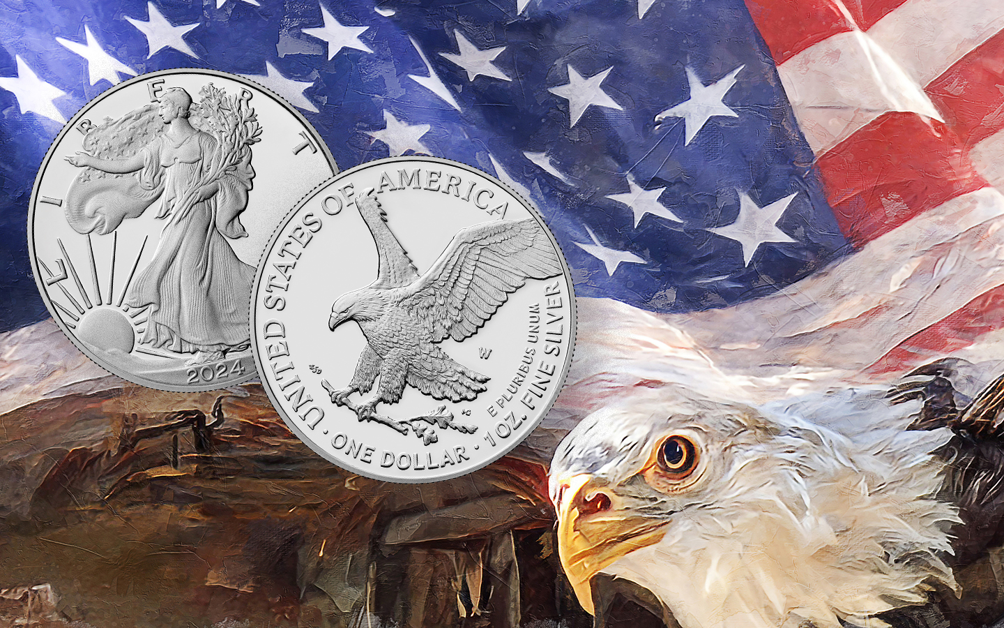 2024 Silver American Eagles Now Available