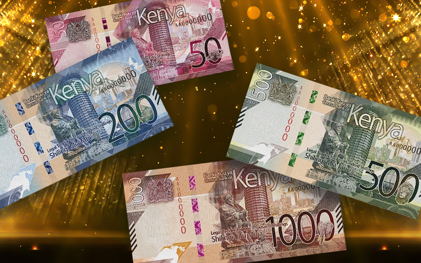 Kenyan 2024 Bank Notes Receive Award