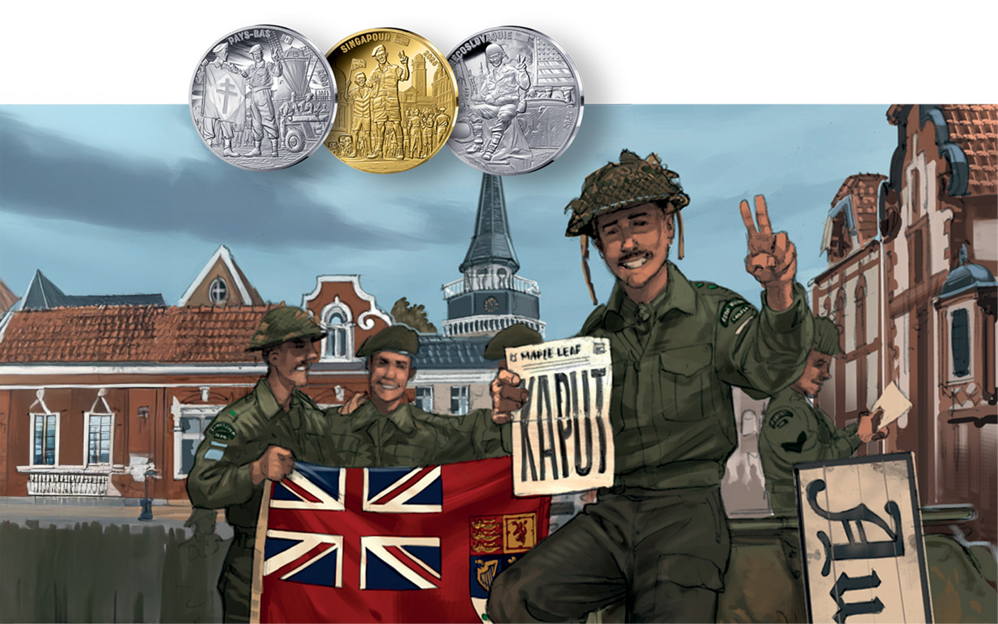 Paris Mint Commemorates VE-Day