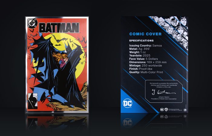 Parthava Coin Offers Batman Silver Foil