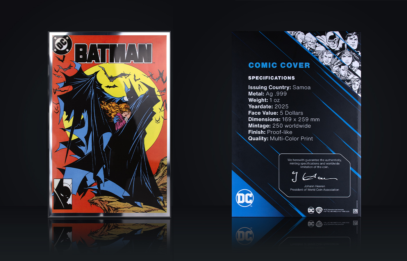 Parthava Coin Offers Batman Silver Foil