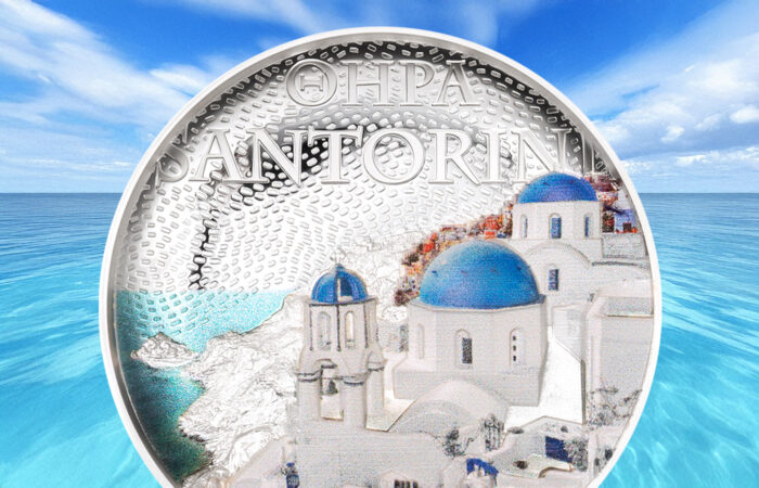 Discover Santorini in Silver