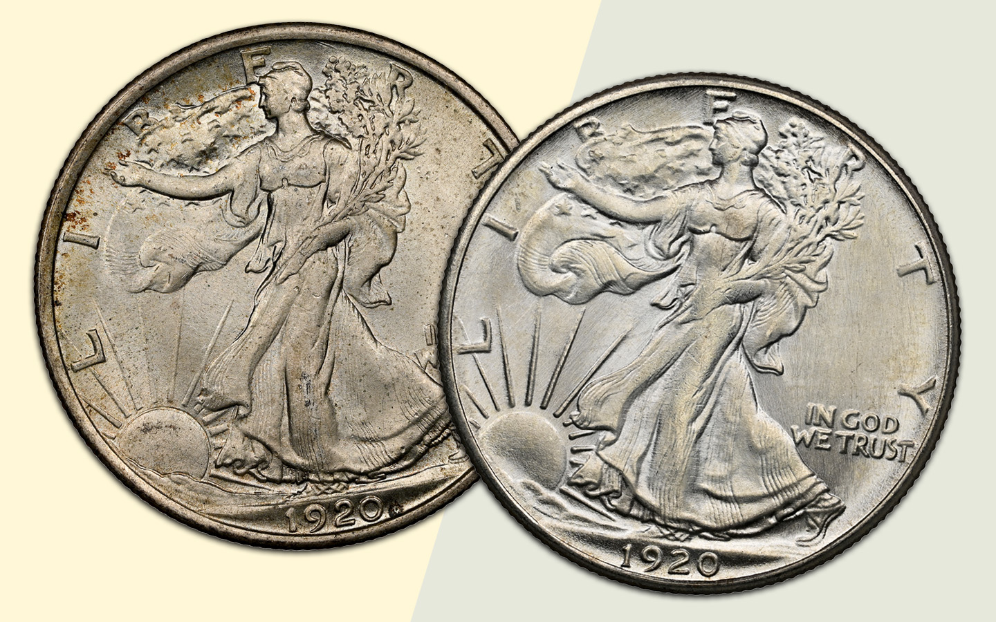 1920 Walking Liberty Half Dollar