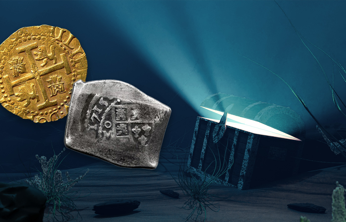 1715 Treasure Fleet Coins Recovered