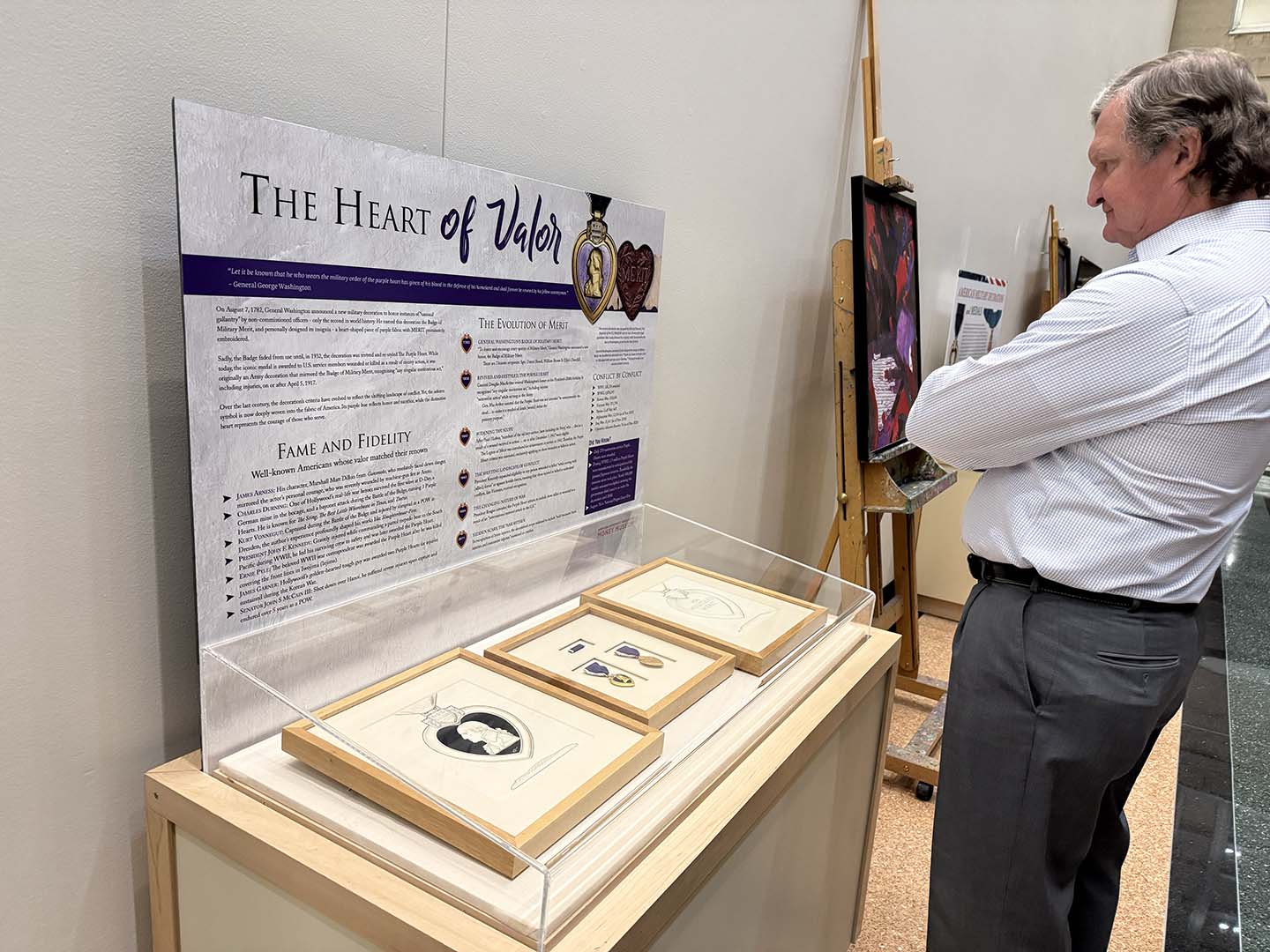 Purple Heart Reception