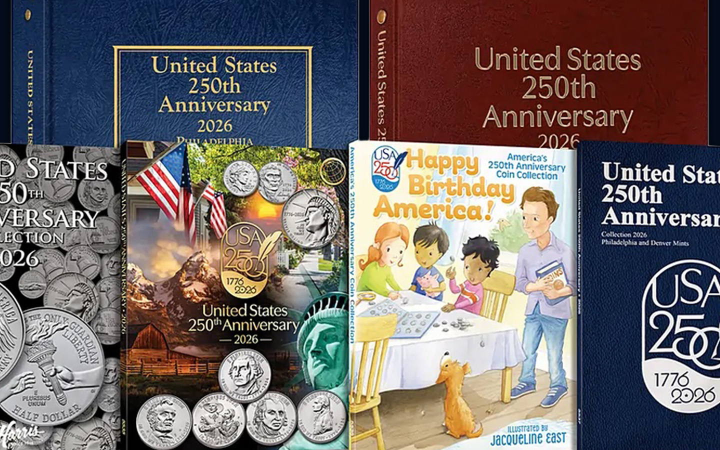 America’s 250th Anniversary Whitman Albums
