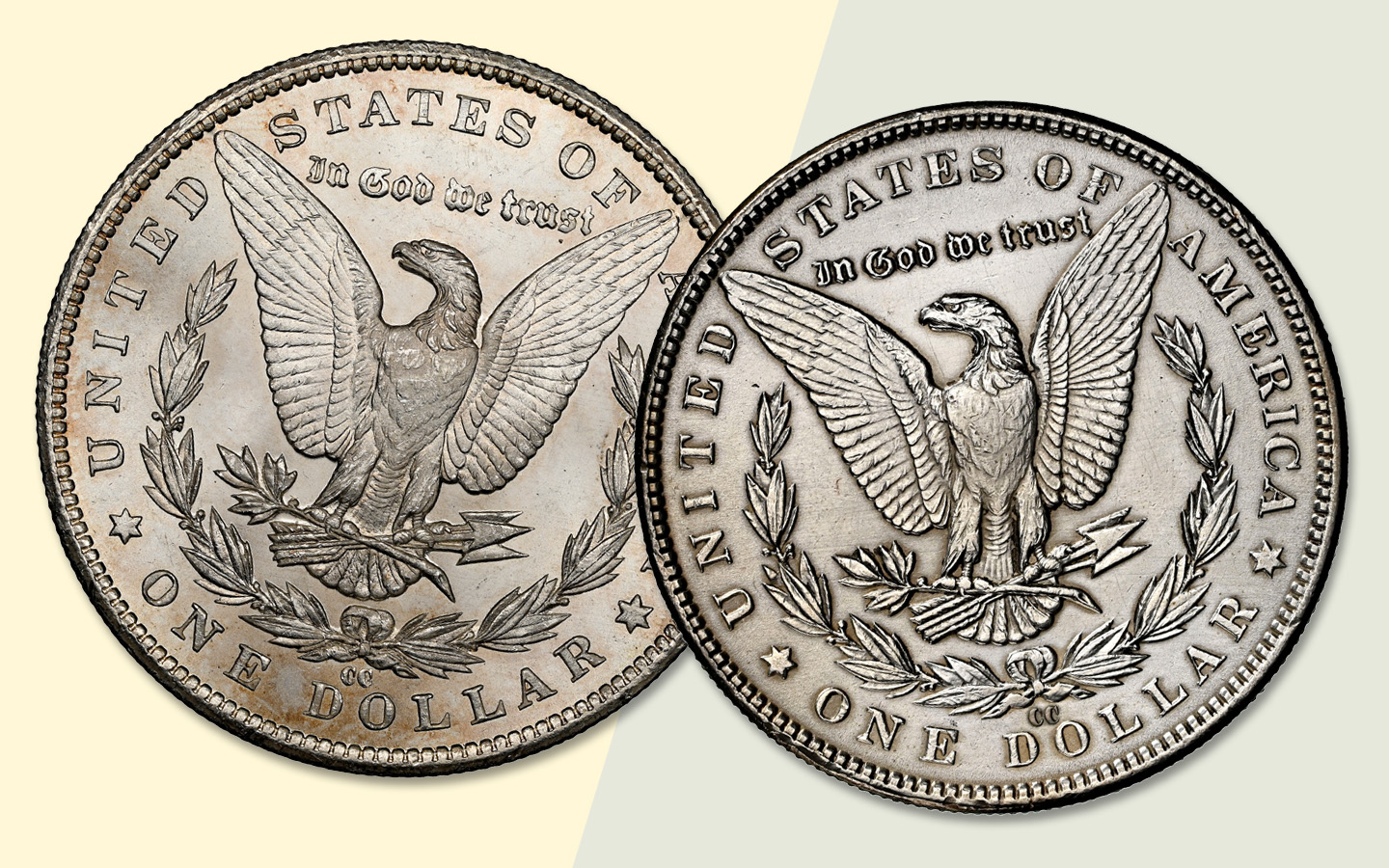 1885-CC Morgan Dollar