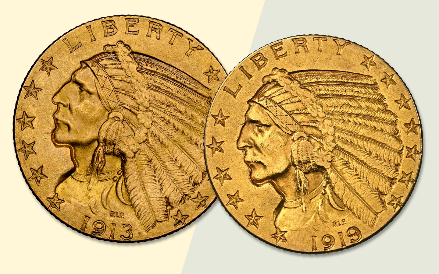 1919 Indian Head Half Eagle