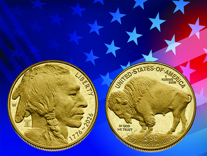 Stars, Stripes, and a Gold Buffalo