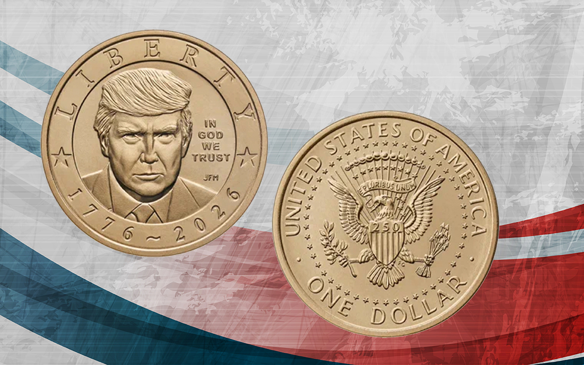 Trump $1 Coin Design Debut