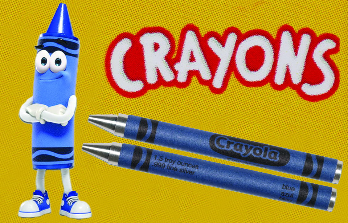 Silver Crayons Debut at the World’s Fair of Money