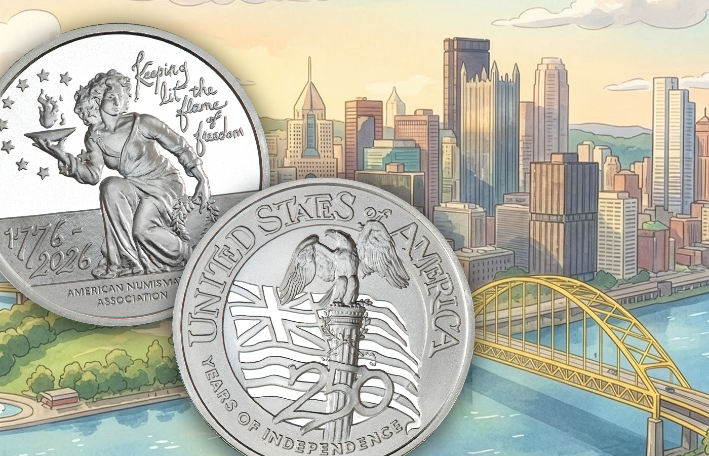 ANA Celebrates America 250 with a New Medal