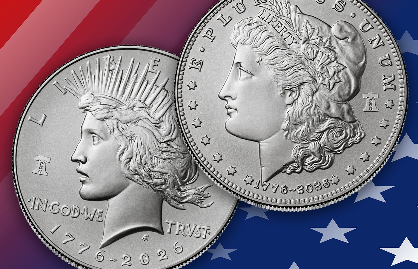 Semiquincentennial Enhanced Morgan & Peace Dollars