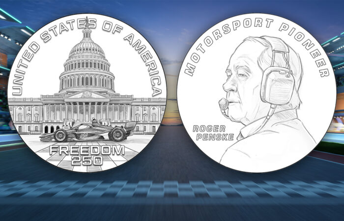 Freedom 250 Grand Prix Medals