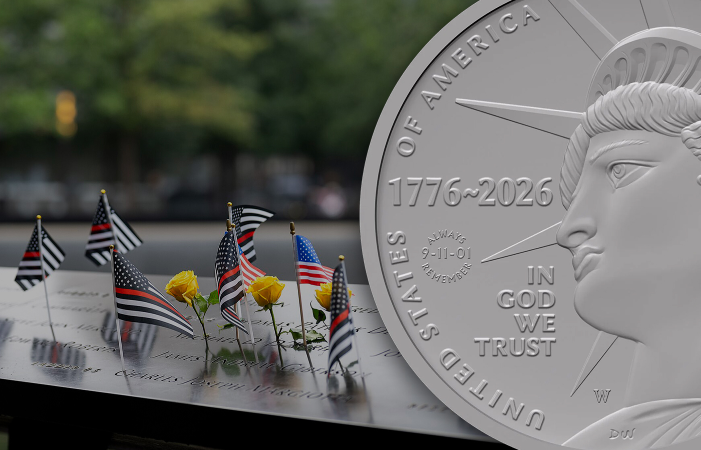9/11 Commemorated on 2026 Half Dollars