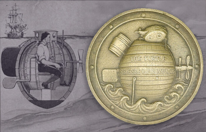Medal Commemorates the First Submarine Used in Combat