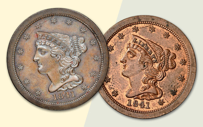 1841 Half Cent
