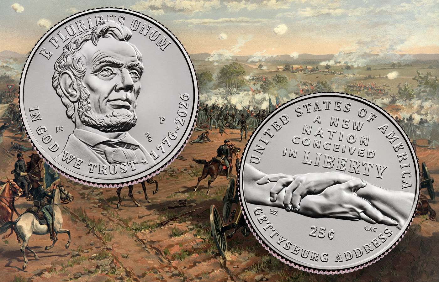 Gettysburg Address Quarter Celebration